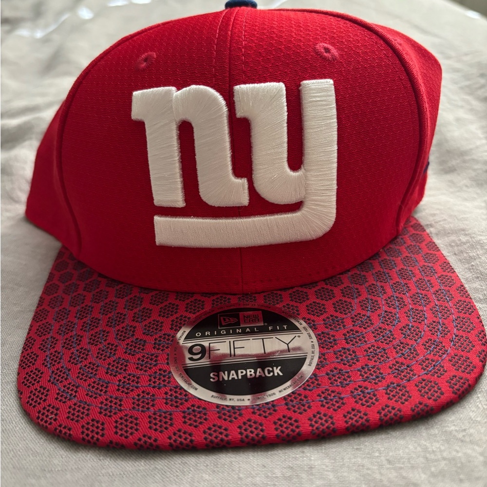 New Era Red NY Snapback Hat